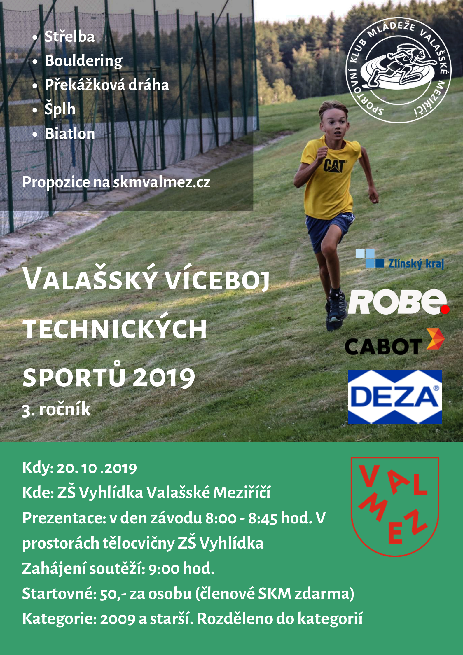 Valašský víceboj technických sportů 2019