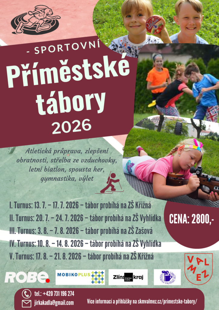 Příměstské tábory 2026